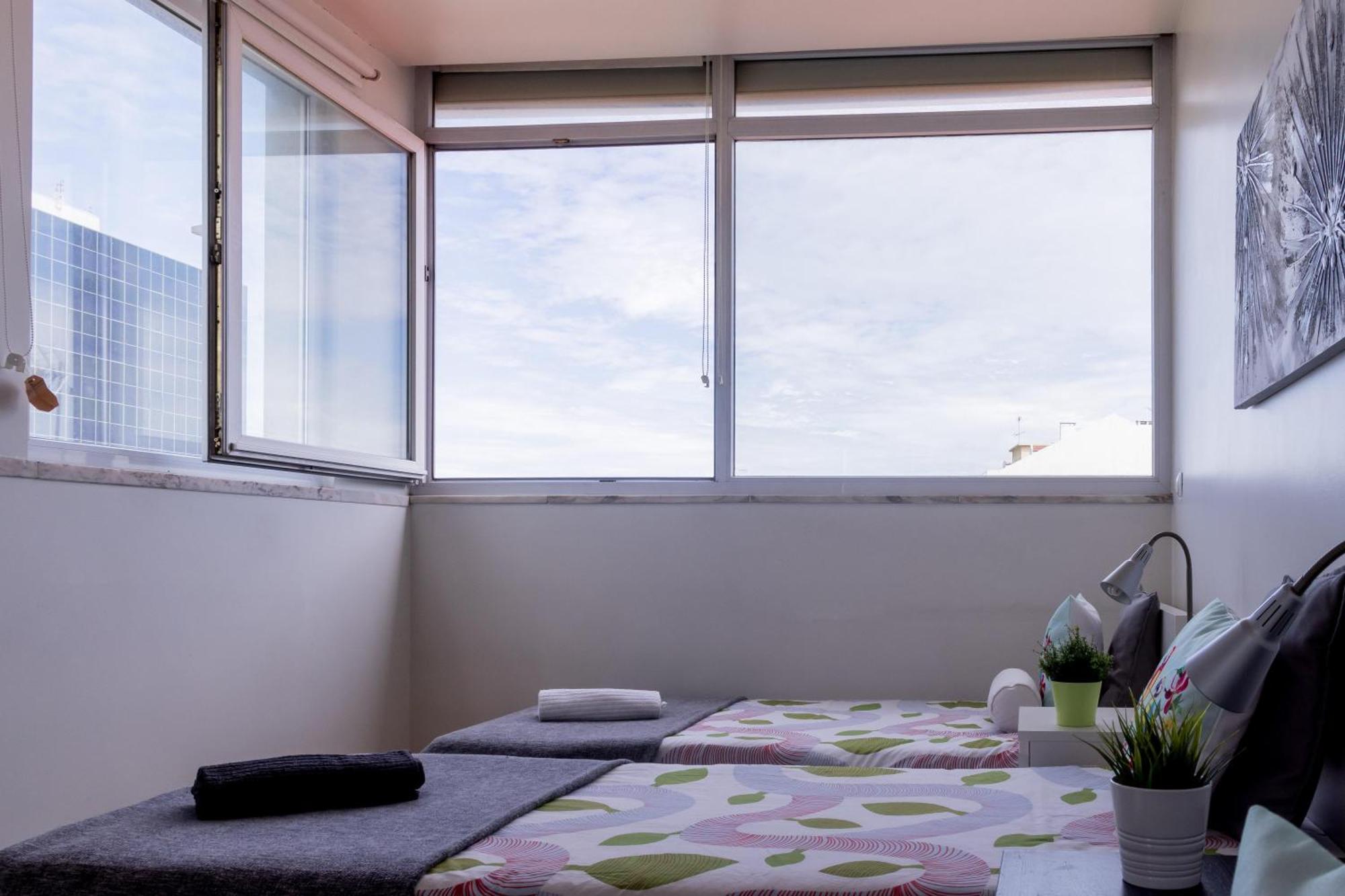 Hostel Rooms, View Of *